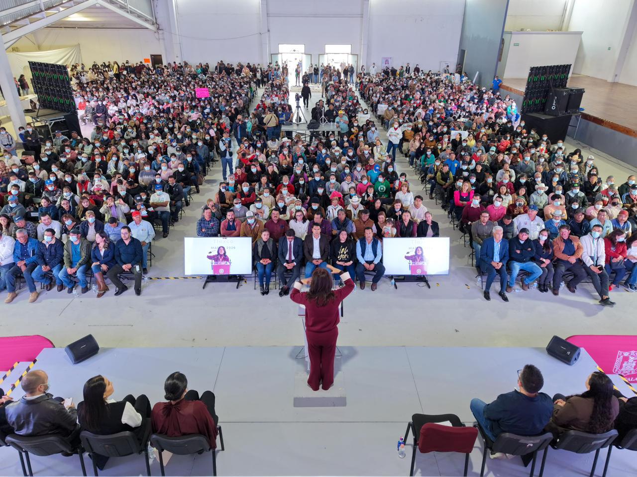 La verdadera transformación se consolida; obras y programas mejoran la vida de las familias: gobernadora